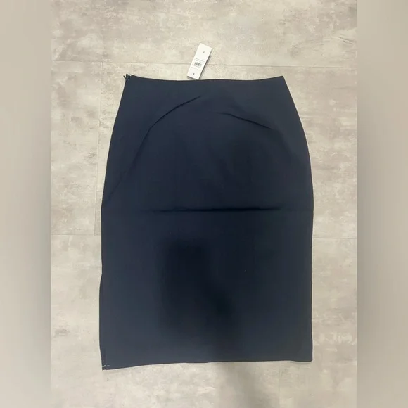 NWT Ann Taylor Navy Blue Pencil Skirt - Picture 5 of 7